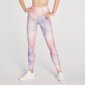 Wildfox High Waisted Cosmic Cloudy Wash 7/8 Leggings